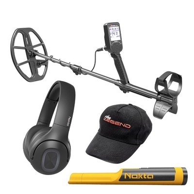 Nokta Legend WHP Metal Detector with LG30 Coil and Free AccuPoint Pinpointer