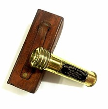 Vintage Shiny Brass Kaleidoscope Gilbert & Sons Handmade kids Christmas gift