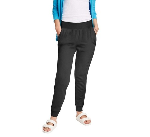 Hanes Joggers Sweatpants Women's Hanes EcoSmart Recycled Cotton-Blend Fleece, M