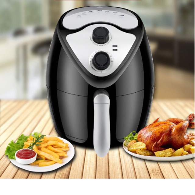 2.6L Electric Air Fryer Basket Nonstick Baking Dish Tray