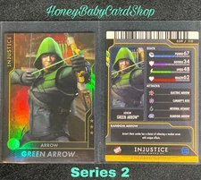 Injustice Arcade GEM MINT Series 2 Card 39 Arrow Green Arrow Holofoil