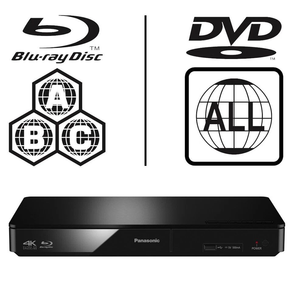 Panasonic Blu-ray Player DMP-BDT170EB All Zone Free MultiRegion 4K Upscaling 3D  - Image 4 of 4