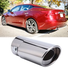 For Nissan Maxima Car Exhaust Pipe Tip Rear Tail Throat Muffler Stainless Steel