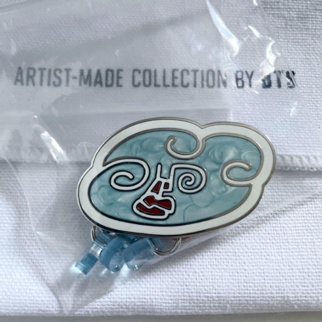 BTS V TAEHYUNG BROOCH CLOUD DROPS ARTIST MADE COLLECTION KPOP NEW eBay