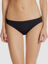 115 TYR Women's Black Stretch Bikini Sport Hipster Swimsuit Bottom Size Medium