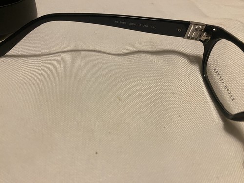 Polo Ralph Lauren RL6081 5001 52/16 140 Italy Designer Eyeglass Frames Glasses - Picture 7 of 10