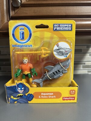 Fisher Price Imaginext DC Super Friends Robo & Aquaman toy