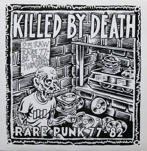 *LOT* KILLED BY DEATH VARIOUS ARTISTS, PUNK COLOR VINYLS, RARE, 1,5,12,7,10,6