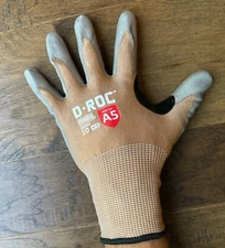 D-ROC MAGID DXPG52 ANSI CUT A5 SIZE 10 WORK GLOVES (7 PAIR)