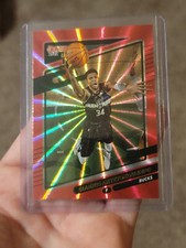  🔥Giannis Antetokounmpo🔥 2021-22 Donruss  Power In The Paint & Holo Pink Laser