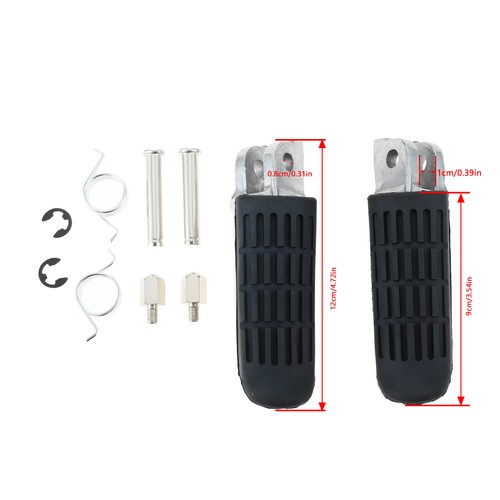 Footrest Front Foot Pegs Adapters For HONDA CBR600 CBR900 CB 750 CB 1000 CB 1100 - Picture 12 of 12