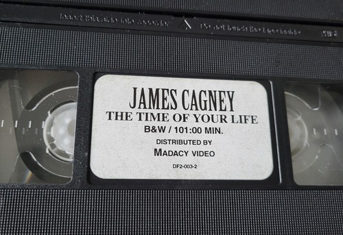 Two James Cagney VHS Videos " Blood On The Sun and " The Time Of You Life" - Picture 4 of 5
