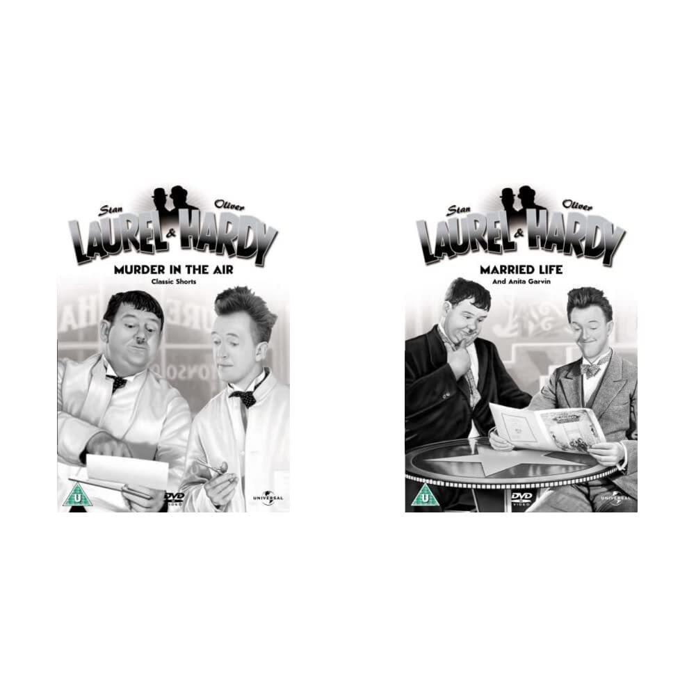 Laurel & Hardy Volume 6 - Murder in the Air/Classic Shorts (DVD) Stan Laurel