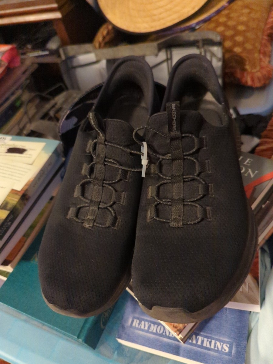 Skechers Slip-ins Mens Hands Free Black Casual Shoes  display picture 3