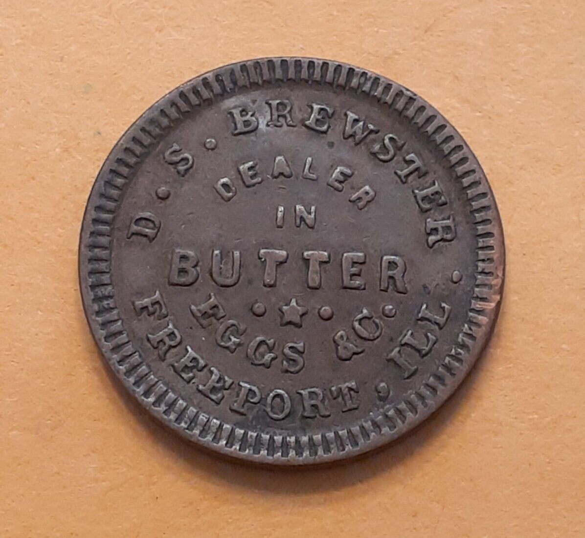 1863 UNION CWT D.S. BREWSTER DEALER IN BUTTER EGGS&C. FREEPORT, ILL. eBay