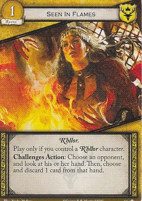 3 x Seen in Flames AGoT LCG 2.0 Game of Thrones Core set 64