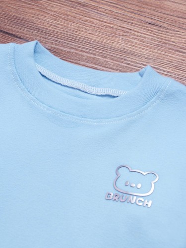 Baby Boys Girls Set Teens Sleepwears Bear Print Pajamas Winter Infant Night - Picture 23 of 83