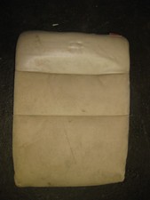 VW Passat 3B (96-00): Rückenlehne Rücksitzbank Leder beige Rückbank Lehne links