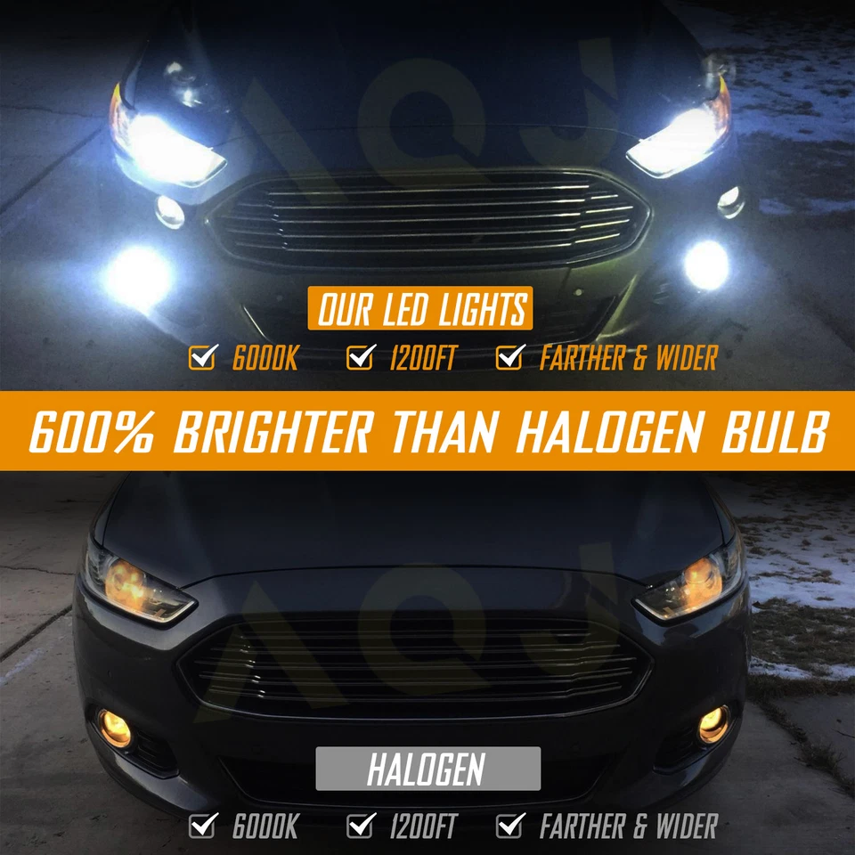 Kit de bombilla LED de haz alto y bajo blanco para Mazda MPV 1996-2006 H4-6000K Foto 3 de 4