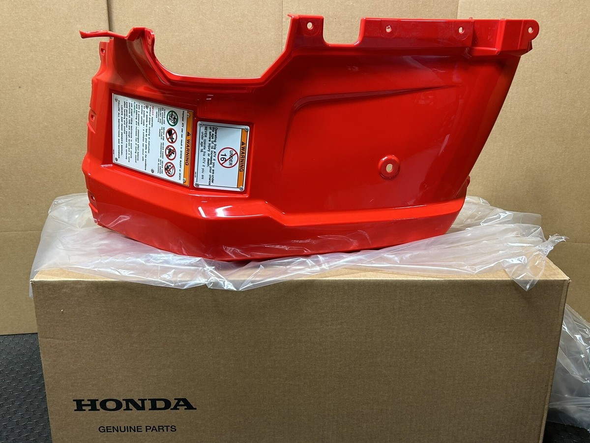 2014-2016 Honda Rubicon Foreman 500 Right Front Fender Red Plastic