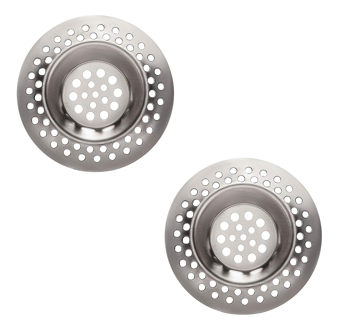 2 Edelstahl-Abflusssiebe + 20 Haarsiebe – 7,5 Cm, Für Dusche Und Waschbecken
