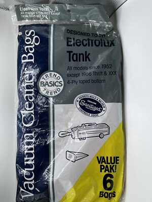 Electrolux Style 514 Vacuum Cleaning Bags Electrolux Tank (6 Bags) 0524