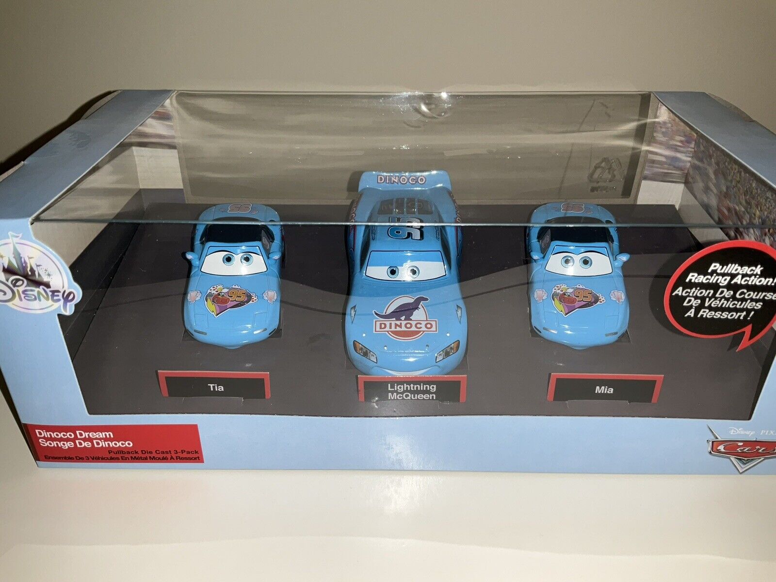 Disney Store Ensemble voiture miniature Flash McQueen, Disney Pixar Cars :  Sur la route