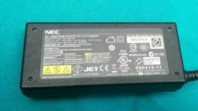 Nec Pc Vp Wp102 19v 4 74a Ac Dc Adapter Nec Pc Vp Wp102 19v 4 74a Power Supply Ebay