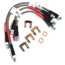 Brake Line Kit. Stainless Steel - Street Legal For 1963-1982 Corvette Brake Line Kit. Stainless Steel - Street Legal For 1963-1982 Corvette