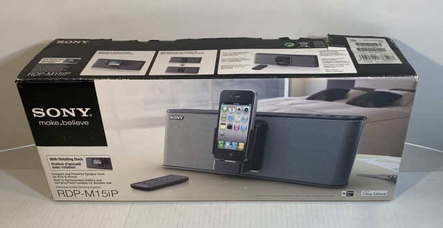 Sony Rdp-m15ip Personal Audio Docking System Unit Only for sale online ...