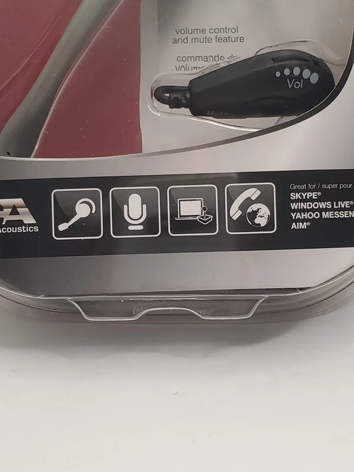 Cyber Acoustic AC-740 Earclip Headset With Microphone  - Image 4 of 4