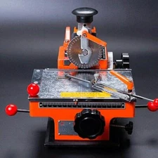 Metal Name Plate Engraving Machines Nameplate Marking Machine Embossing Machine