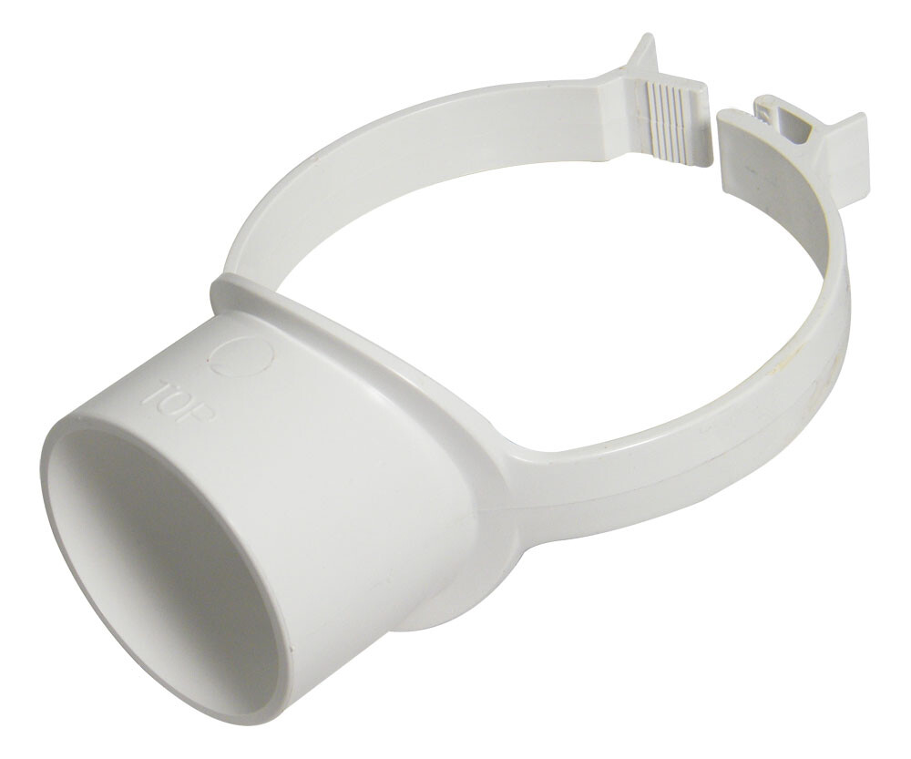 Floplast SP319WH 110mm / 4in Ring Seal Soil - Strap Boss - White