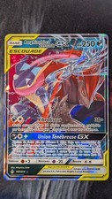 Amphinobi & Zoroark GX 107/214 FR GOOD –Ultra Rare–Soleil et Lune Duo de Choc