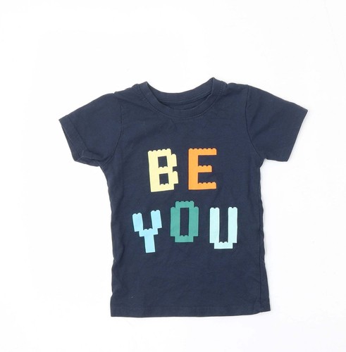 T-shirt Primark Fille 11-12 Ans – Bleu, Manches Longues, Imprimé Papillon