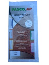 FASCO AP Heat Estrus Detector Patches 5 Count BLUE Breeding Cattle Sample Pack