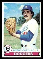 1979 Topps Bobby Castillo #641 - Los Angeles Dodgers - NM+
