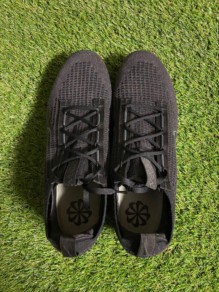 Nike‎ Air Vapormax 2021 FK Black Anthracite Shoes DH4084-001 Men\'s Sz 11.5 Nike Air VaporMax 2021 FK Flyknit Mens Size 11.5 Black  main image 4