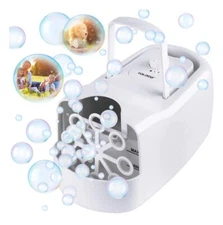 TOLOCO Bubble Machine, Automatic Bubble Blower for Kids, 3000 Bubbles/Min-NEW