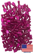 Nylon Fully Insulated Female Quick Disconnect 22-18 Gauge .110 Tab - 100 Pack
