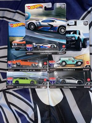 Hot Wheels Premium 2022 - American Scene Full Set - FPY86