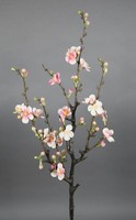 KirschblüTenzweig / Ast 75X30Cm Rosa-Creme Ga Kunstblume KüNstliche KirschblüTen