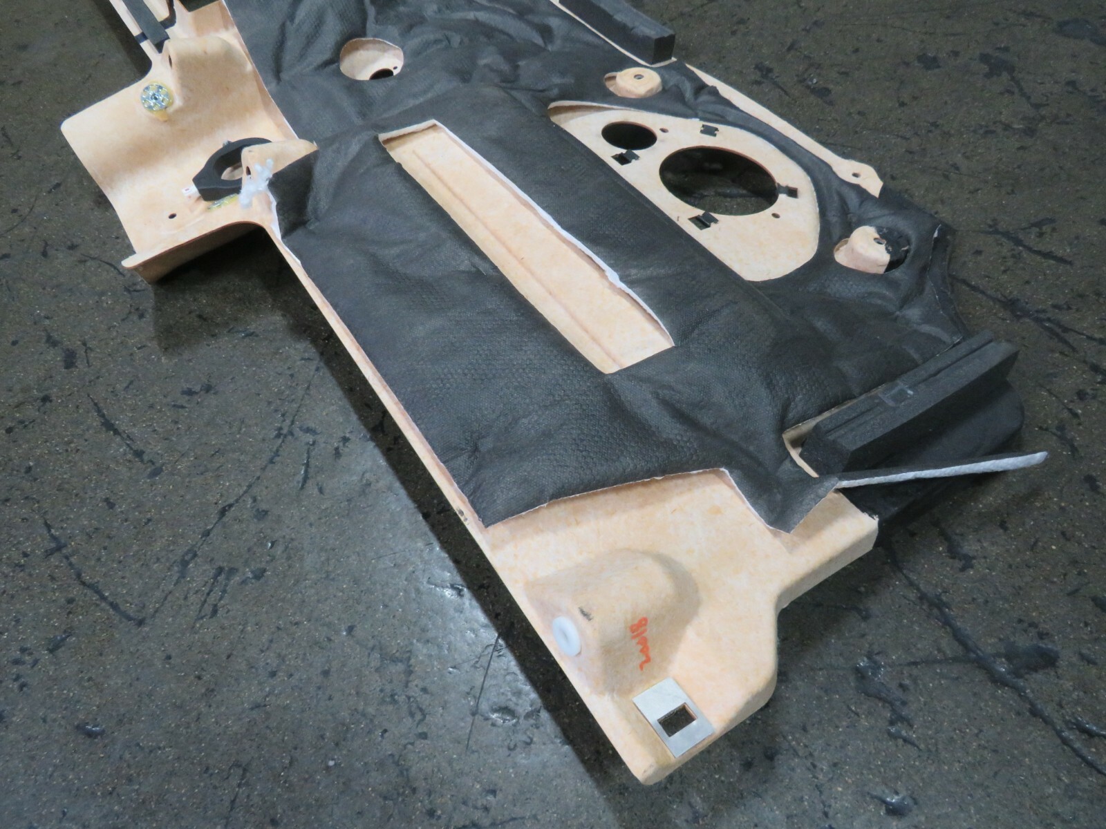 McLaren 570S, Rear Wall Backing Trim Panel, Used, P/N 13N1367SP