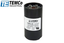 TEMCo 540-648 uf/MFD 110-125 VAC volts Round Start Capacitor 50/60 Hz -Lot-1