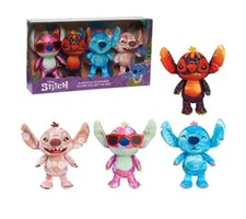 Toy Child Gifts Disney STITCH Hawaii Elements Collector Set 10  Stuffed Plush 3 
