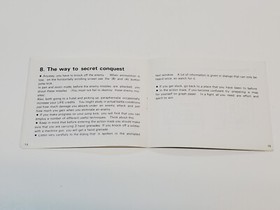 Golgo 13 Top Secret Episode II Authentic Original NES Nintendo Manual Only *stap