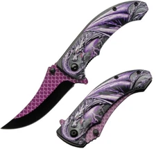 Rite Edge Linerlock Assisted Folding Knife 3¼″ Stainless Steel Blade ABS Handle