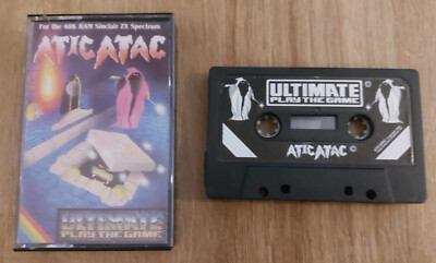 Sinclair ZX Spectrum Spiel - Atic Atac - 48k - Ultimate - 1983