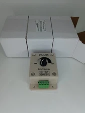 Hiletgo 3pcs DC12-24V 8Amp 0%-100% PWM Dimming Controller for LED Lights, Ribbon