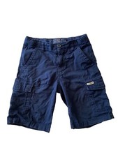 Lucky Brand Cargo Blue Shorts Boys Size 7-8 23x8 Good Condition